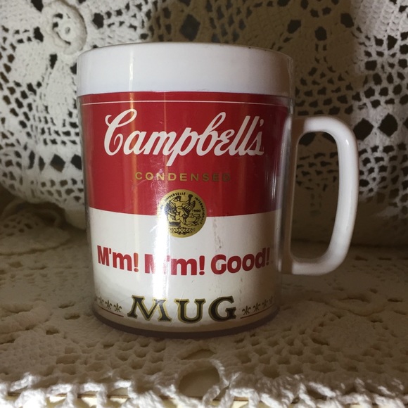 Vintage 1991 Campbell’s soup insulated mug set 4 - Picture 2 of 7